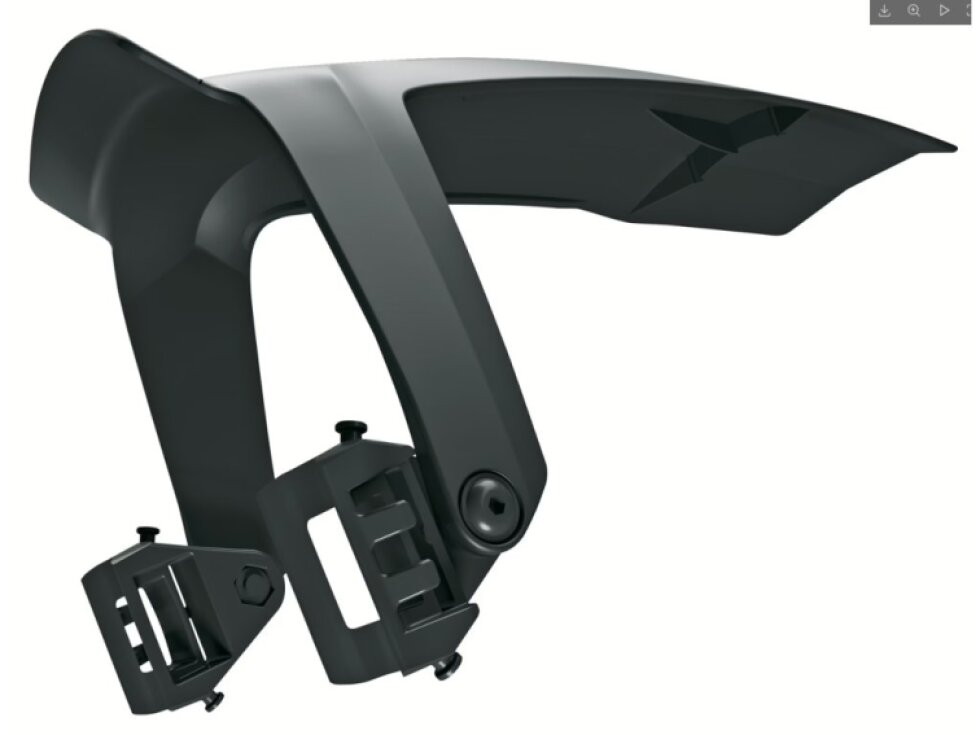 Blatníky SKS Speedrocker Gravel XL 28" Set,černé