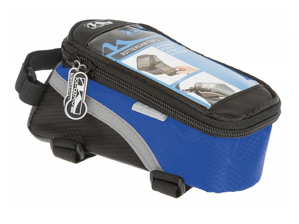 brašna M-WAVE ROTTERDAM L na rám modrá