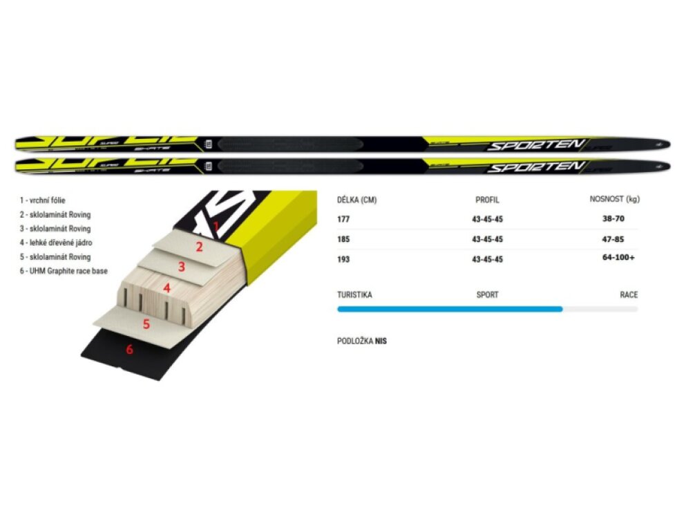 Běžky Sporten Super Skate 2022/23