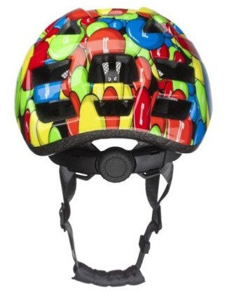 Dětská helma R2 Bunny lesklá neon zelená,modrá,čer