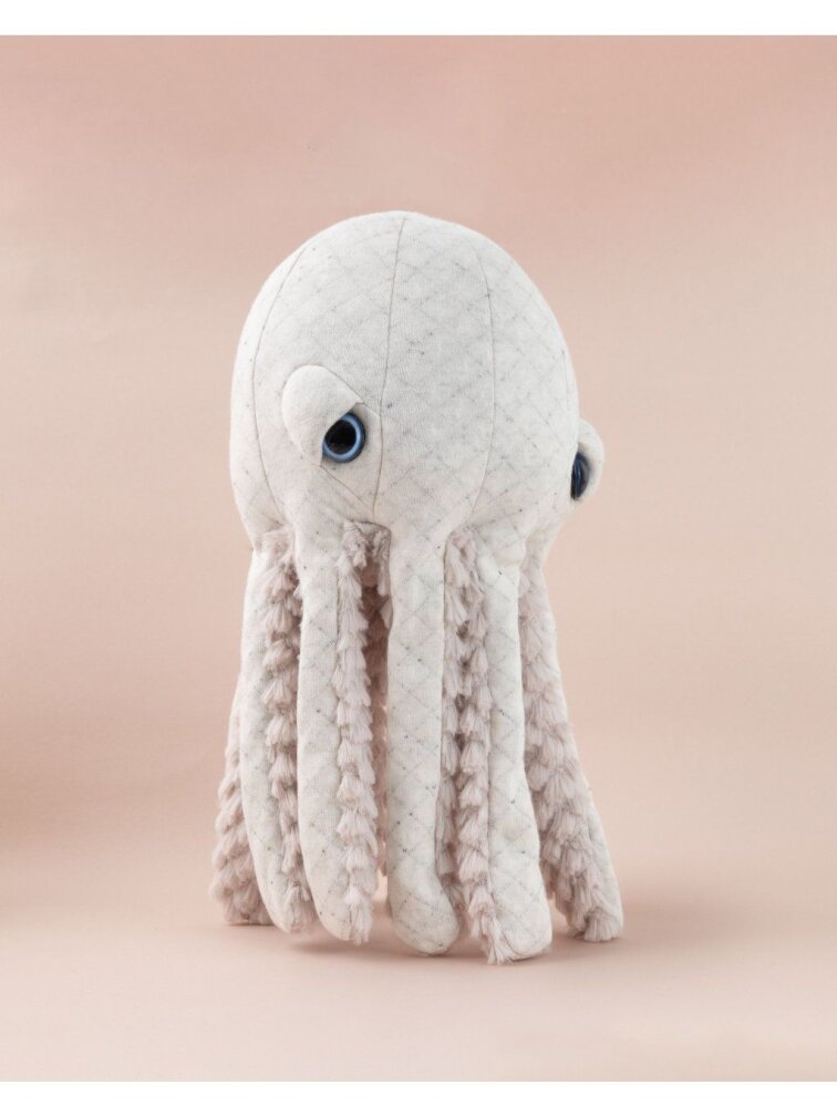 Plyšová hračka BigStuffed - Chobotnice Mini Albino 30 cm