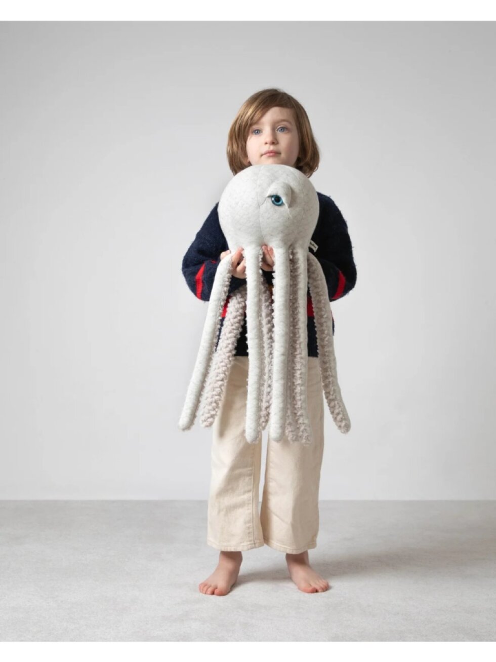 Plyšová hračka BigStuffed - Chobotnice Albino 56 cm