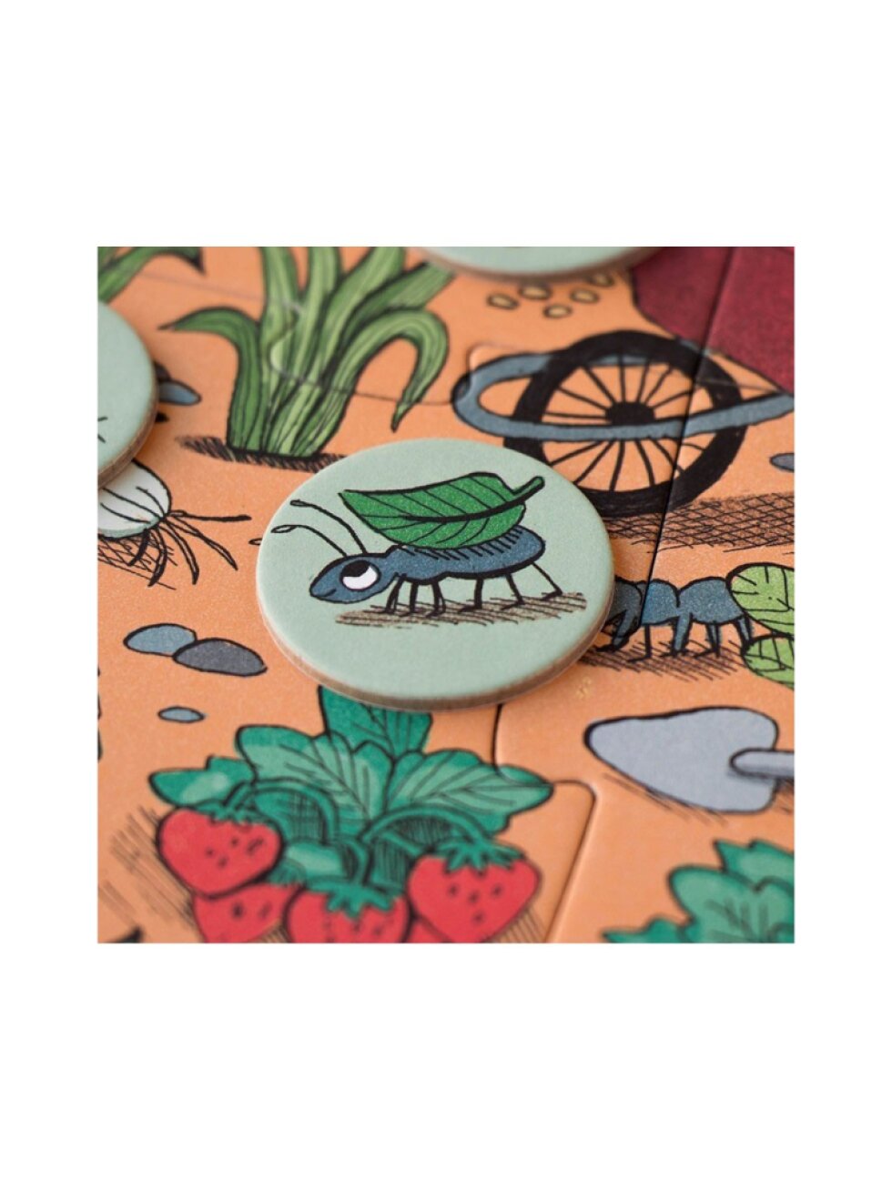 LONDJI Puzzle Králíčkova zahrádka - 24 ks