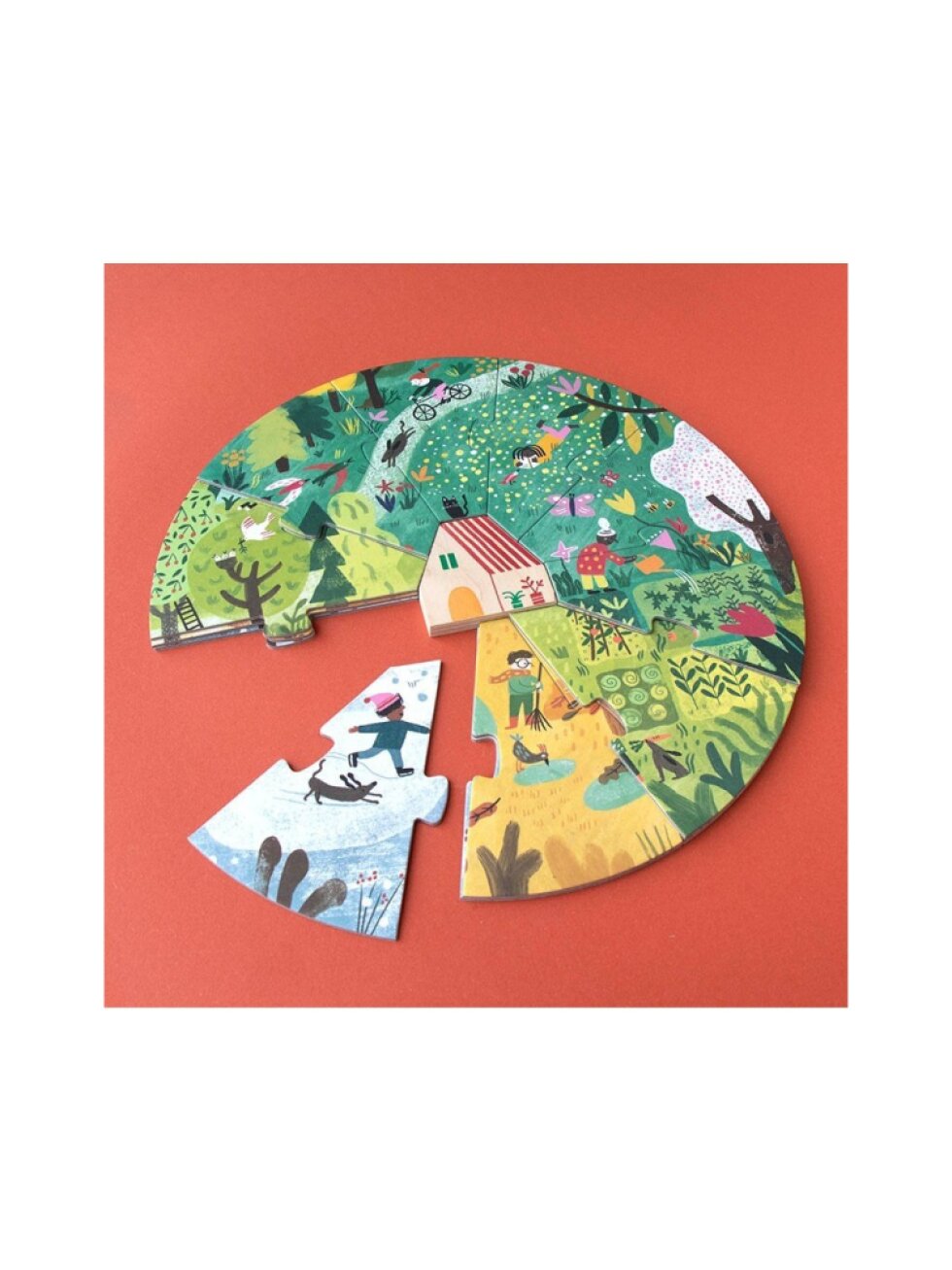 LONDJI Puzzle Home of nature - 40 ks