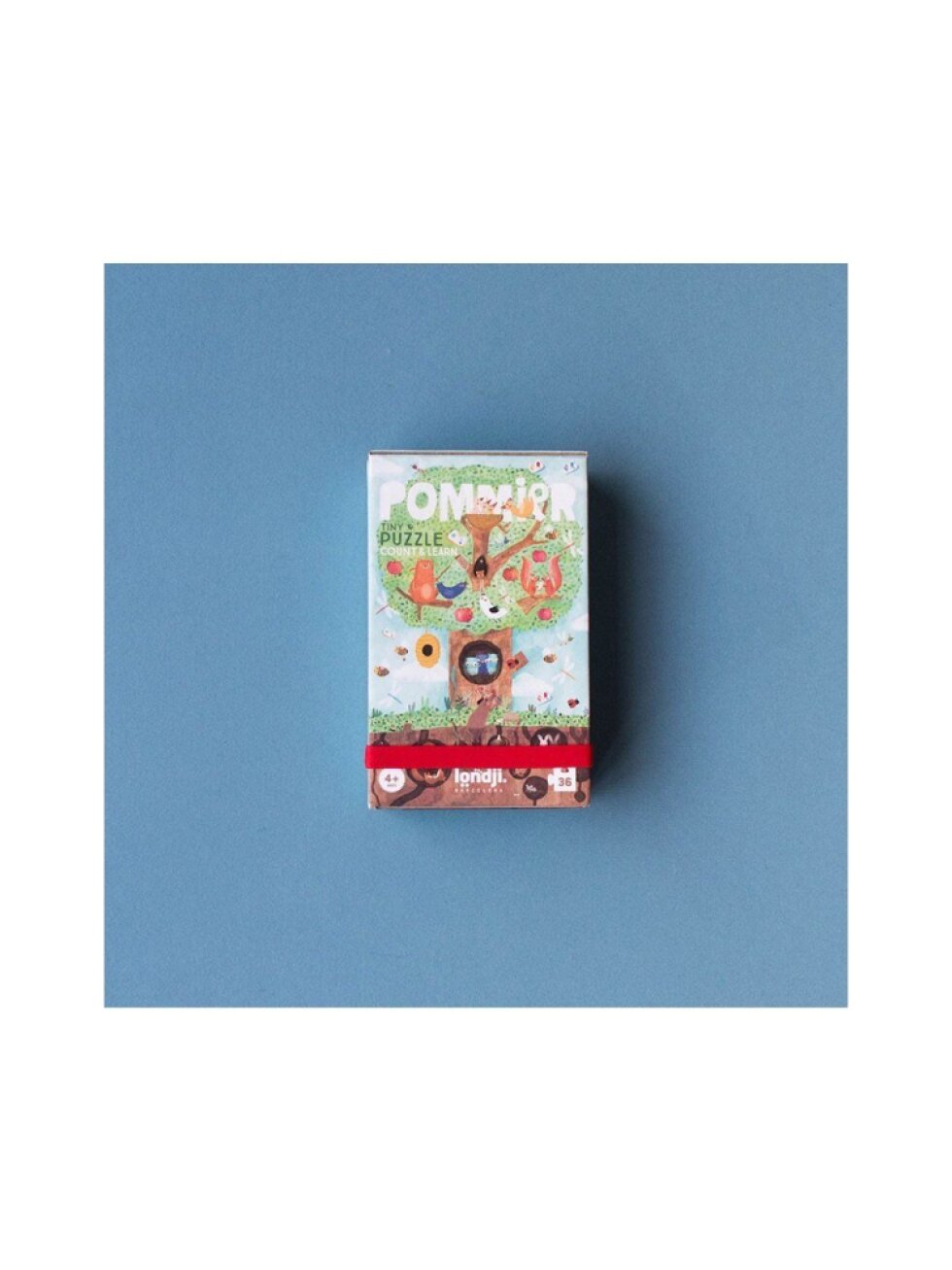 LONDJI Kapesní puzzle Tiny Jabloň - 36 ks