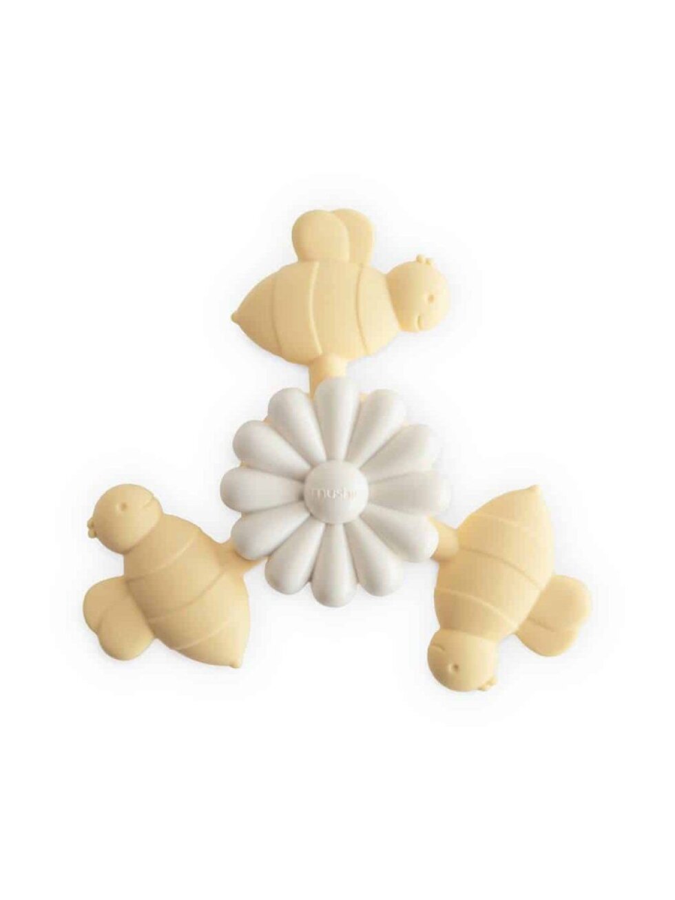 MUSHIE Spinner hračka s přísavkou Bee