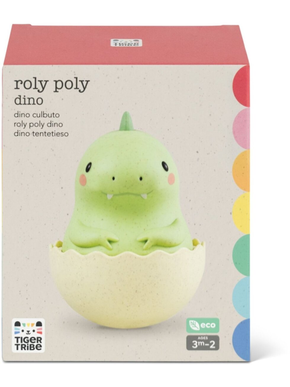 Houpající dinosaurus Tiger Tribe Roly Poly - Dino