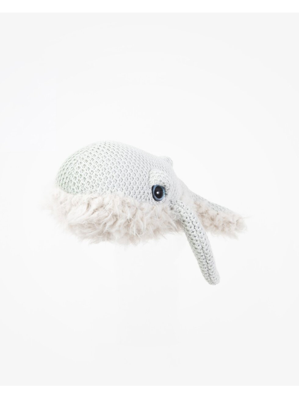 Plyšová hračka BigStuffed - Velryba Mini GrandMa Fur 30 cm