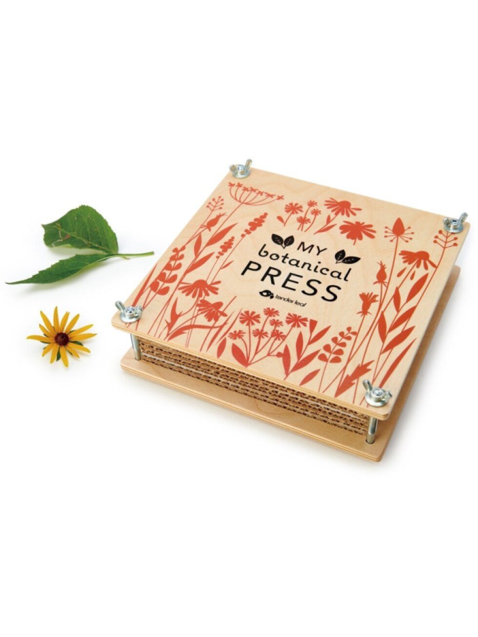 Dřevěný lis na květiny Tender Leaf My Botanical Press