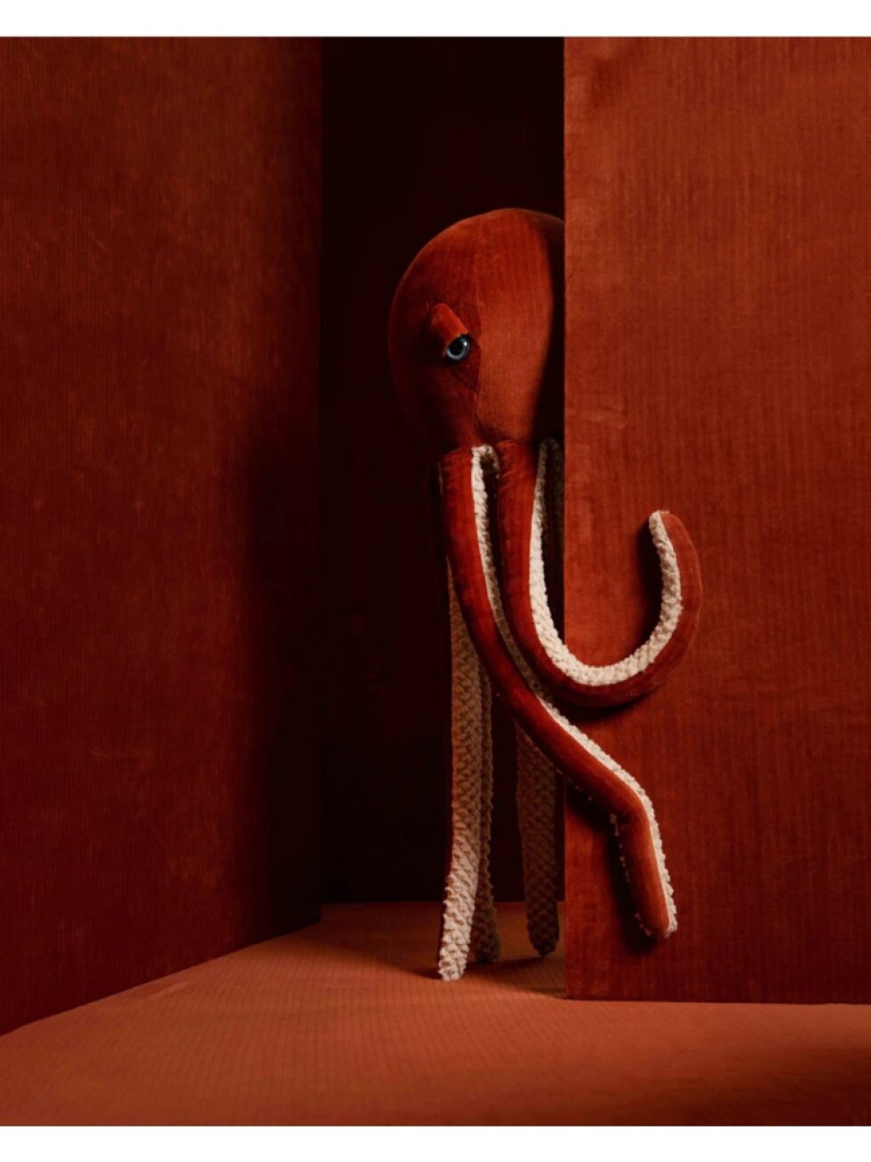 Plyšová hračka BigStuffed - Chobotnice Red Velvet BIG 90 cm