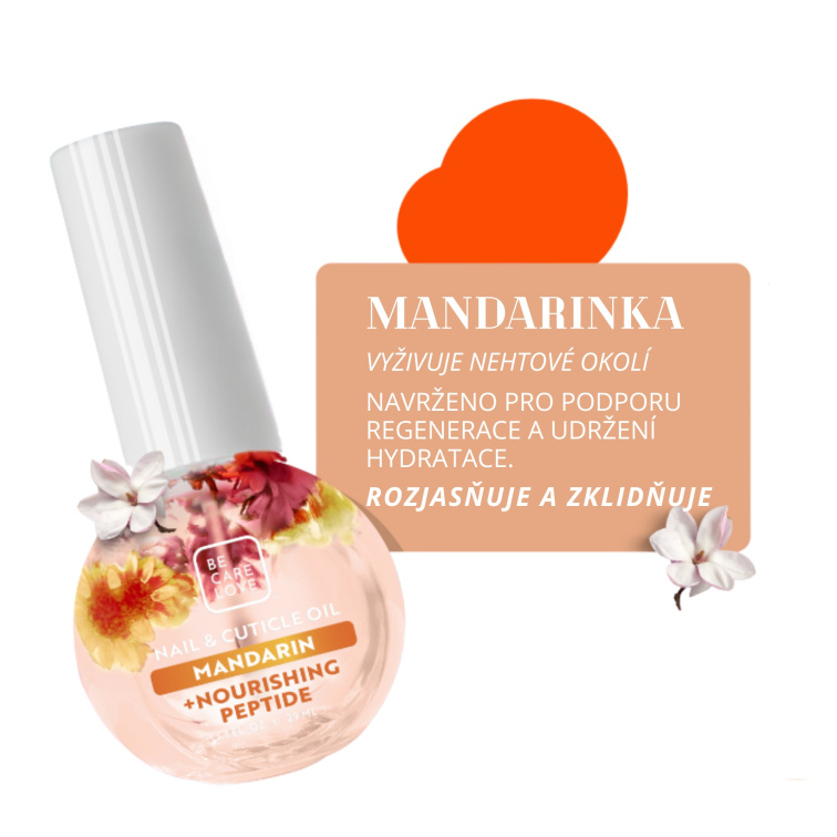 Olej na nehty a kůžičku s peptidy a mandarinkou | BCL Spa