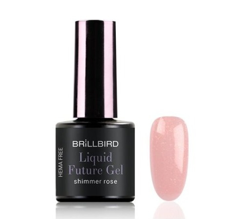 Liquid Future Gel - Shimmer Rose | Tekutý polygel