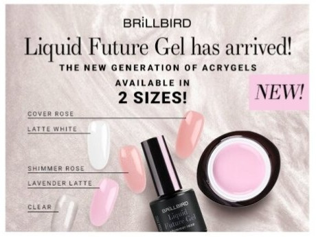 Liquid Future Gel - Clear | Tekutý polygel - TEST