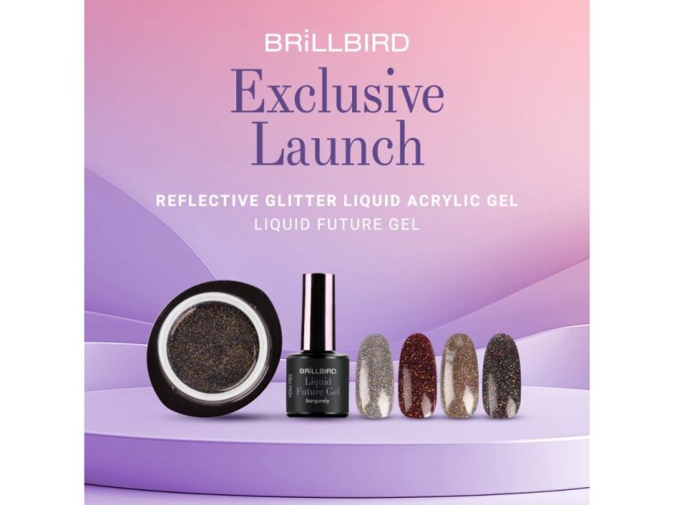 Liquid Future Gel - Burgundy | Tekutý polygel