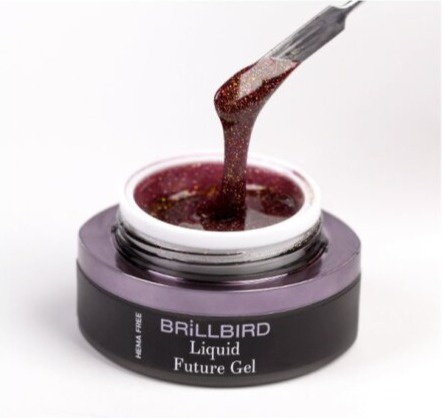 Liquid Future Gel - Burgundy | Tekutý polygel
