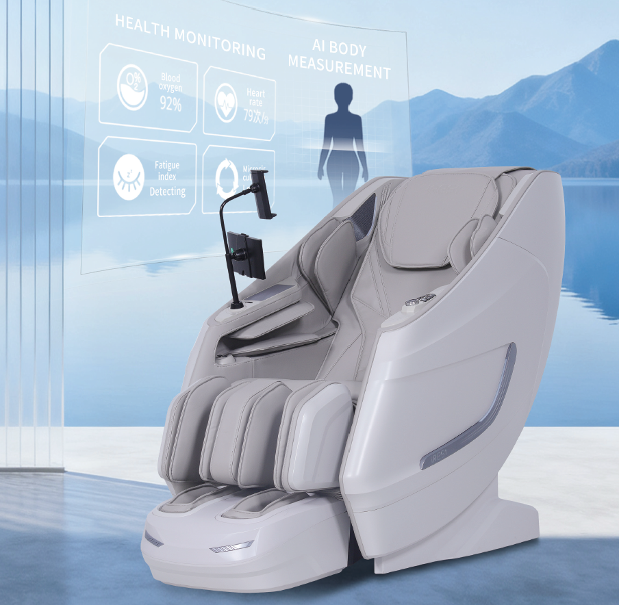 Masážne kreslo Damico® Mondo 4D dualcore beige