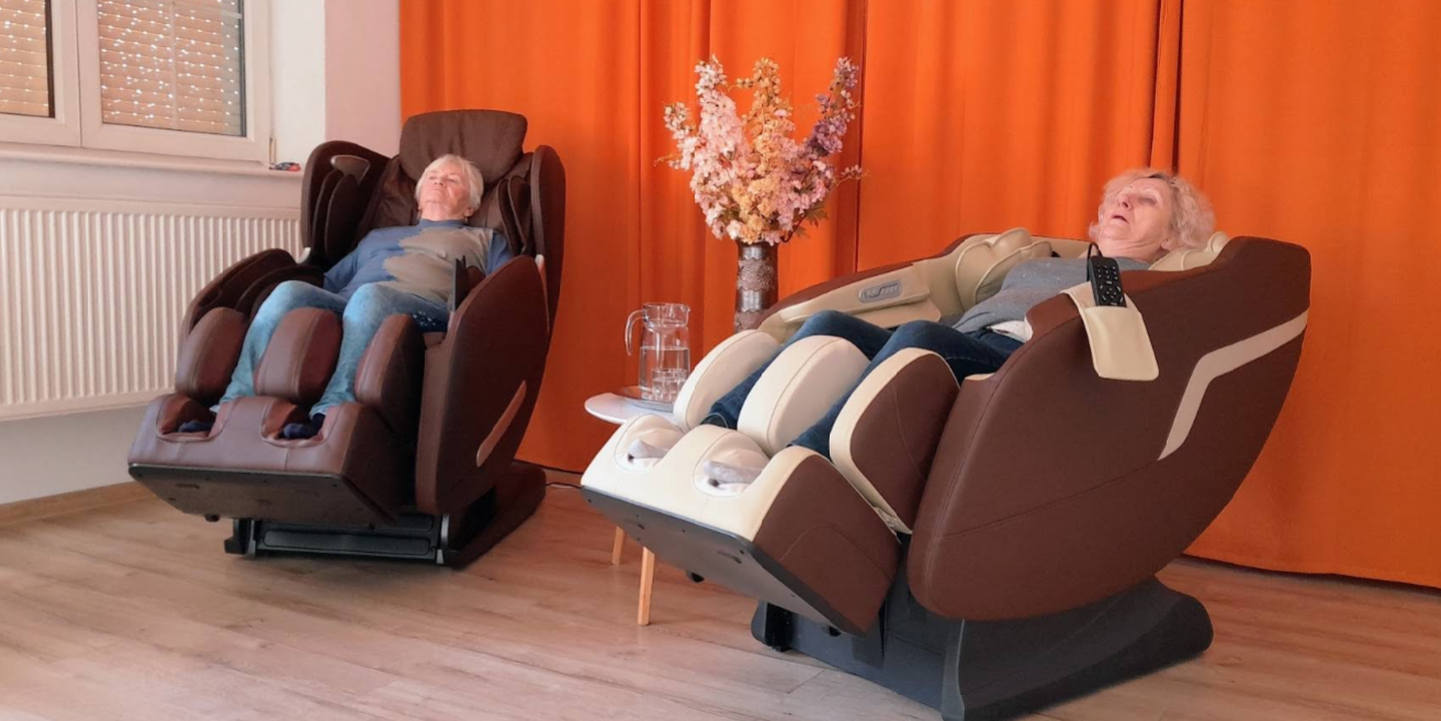 Masážne kreslo pre seniorov ako ideálny darček, aj do zariadenia pre seniorov