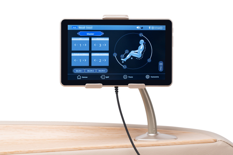 Masážne kreslo Damico Vento 4D Beige