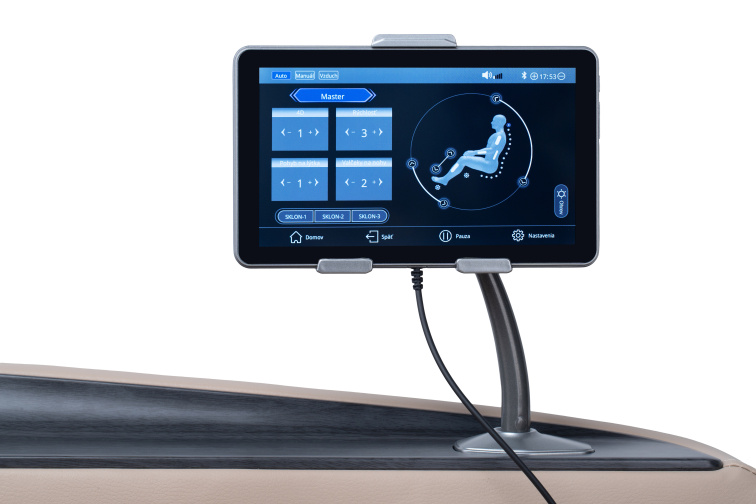 Masážne kreslo Damico Vento 4D Black