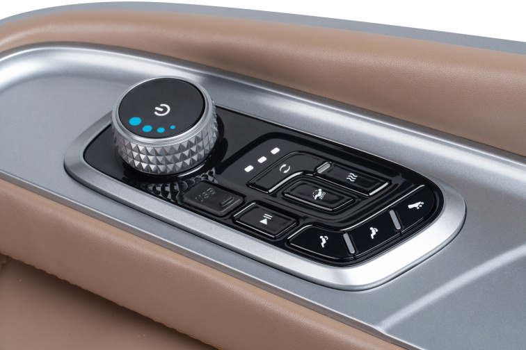 Masážne kreslo Damico Duo TEMPO brown