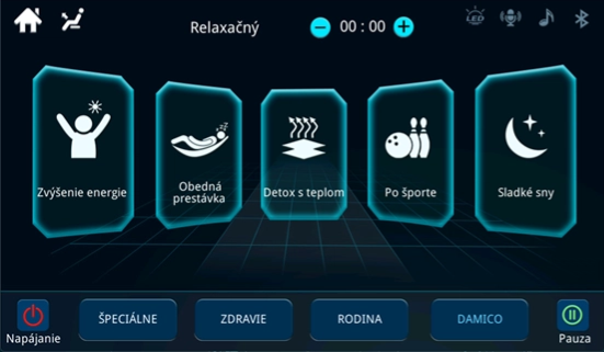 Masážne kreslo Damico® Mondo 4D dualcore beige
