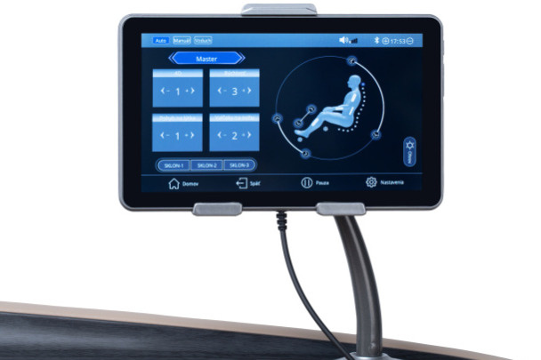 Masážne kreslo Damico Duo TEMPO brown