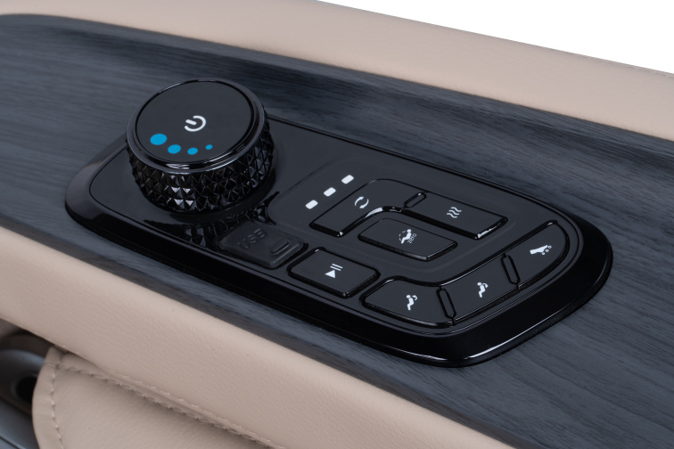 Masážne kreslo Damico Vento 4D Black