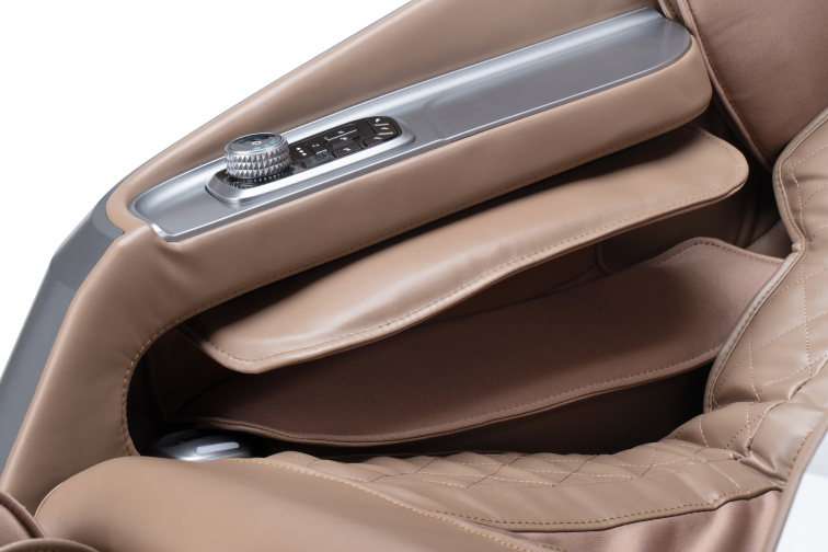 Masážne kreslo Damico Duo TEMPO brown