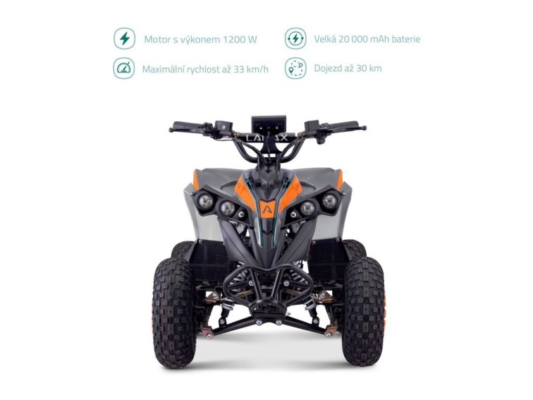 Dětská elektrická čtyřkolka LAMAX eFalcon ATV50M Orange