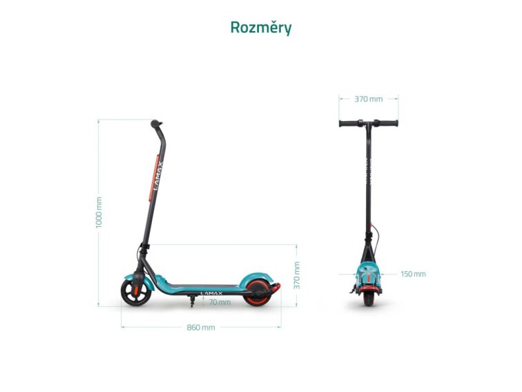 Dětská elektrická koloběžka LAMAX eFlash SC20 (Plná kola)