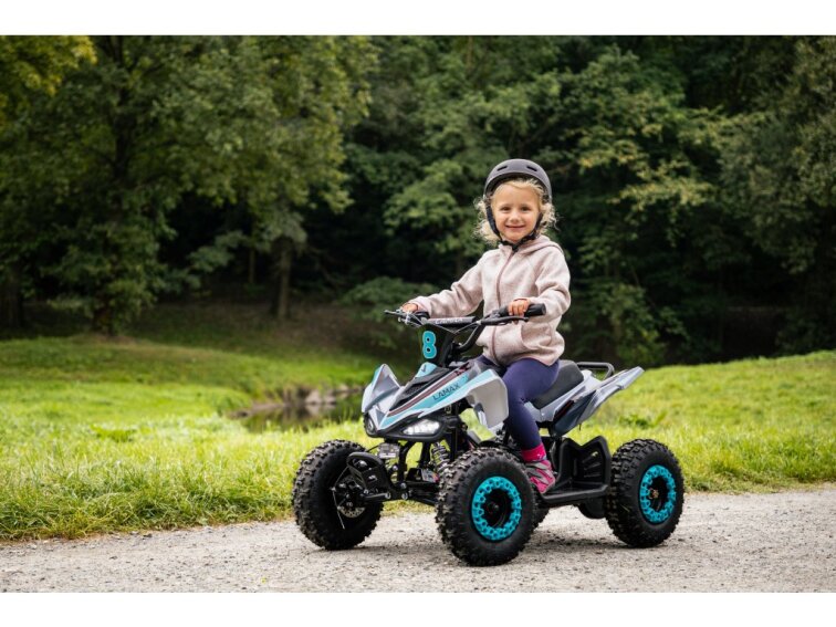 Dětská elektrická čtyřkolka LAMAX eTiger ATV40S Blue