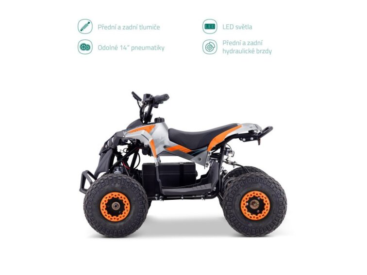 Dětská elektrická čtyřkolka LAMAX eFalcon ATV50M Orange