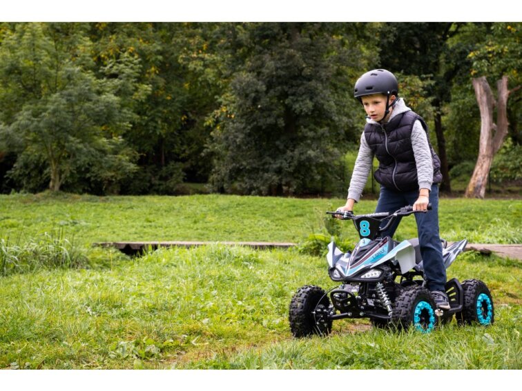 Dětská elektrická čtyřkolka LAMAX eTiger ATV40S Blue