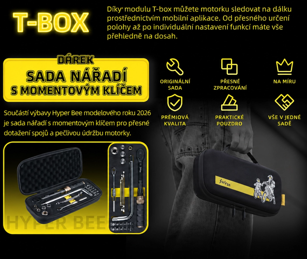 Detská elektrická motorku Surron Hyper Bee