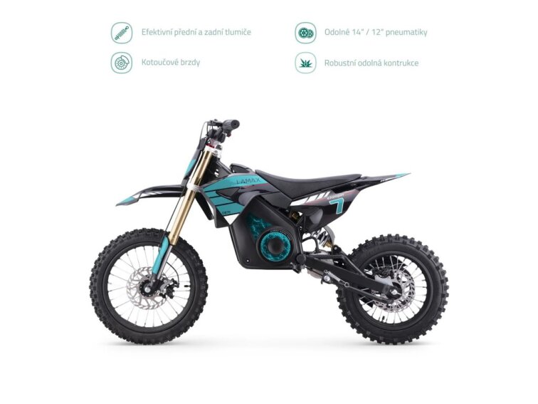 Dětská elektrická motorka LAMAX eJumper DB70 (Sestavená)