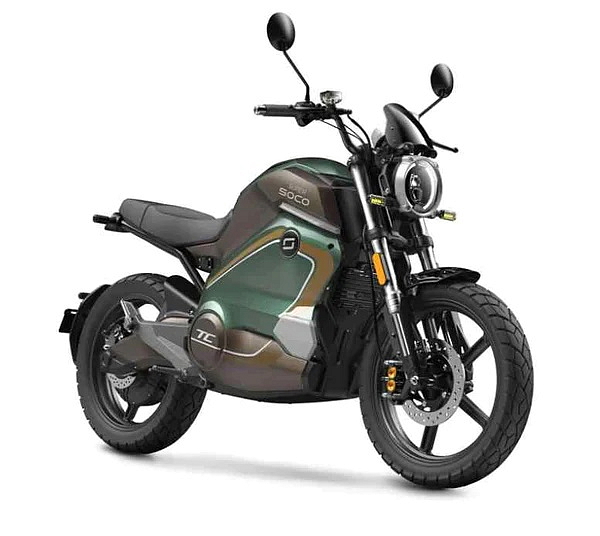 Elektrický motocykl Super Soco TC Wanderer