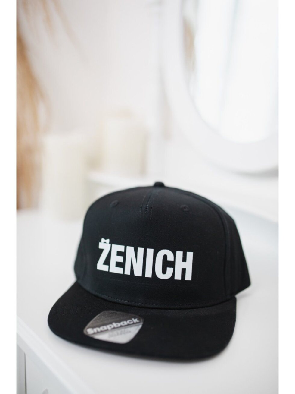 Snapback s potiskem Ženich