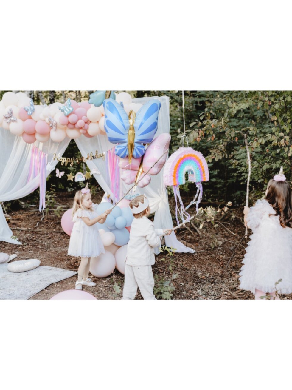 Piñata duha skládací 50 × 33 × 10 cm