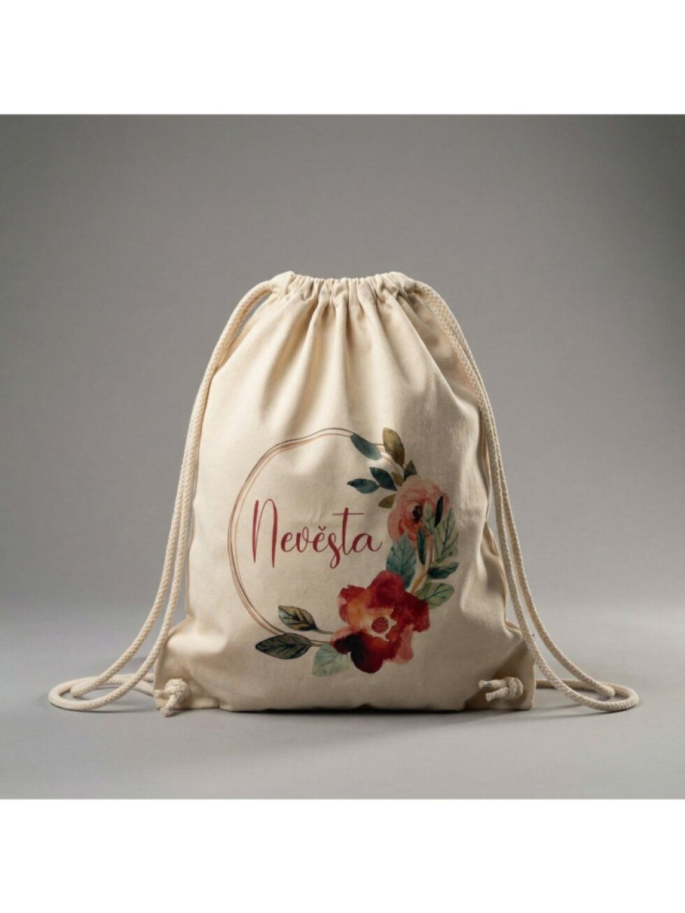 Natural vak Nevěsta - akvarelový věneček