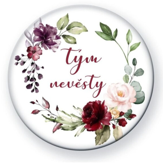 Placka růže - Tým nevěsty