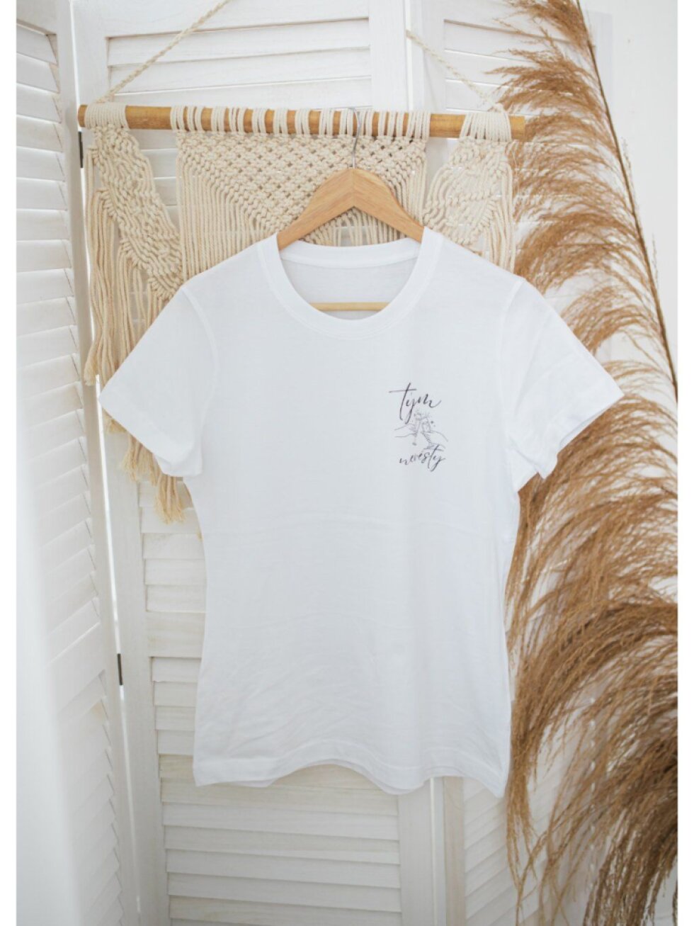 Basic tričko Tým nevěsty cheers