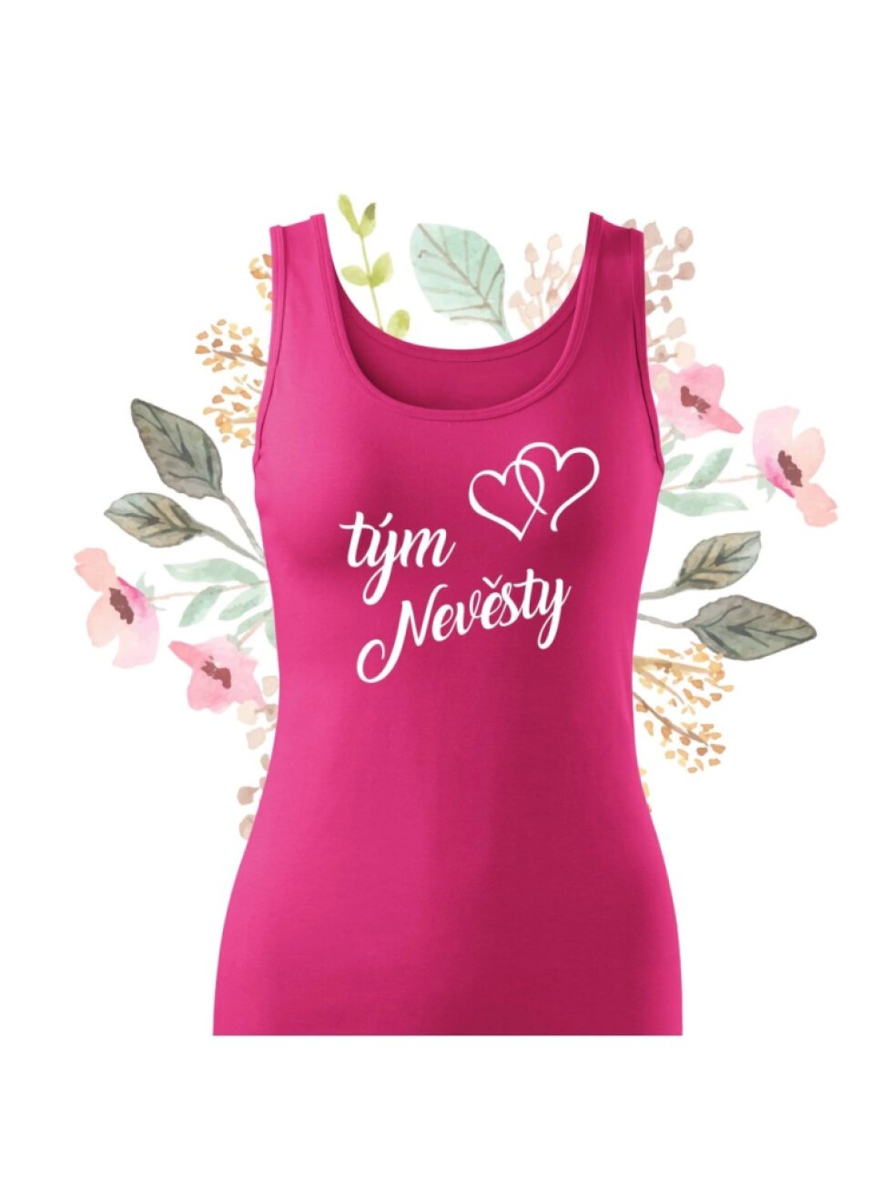 Tílko purpurové - Tým nevěsty 2