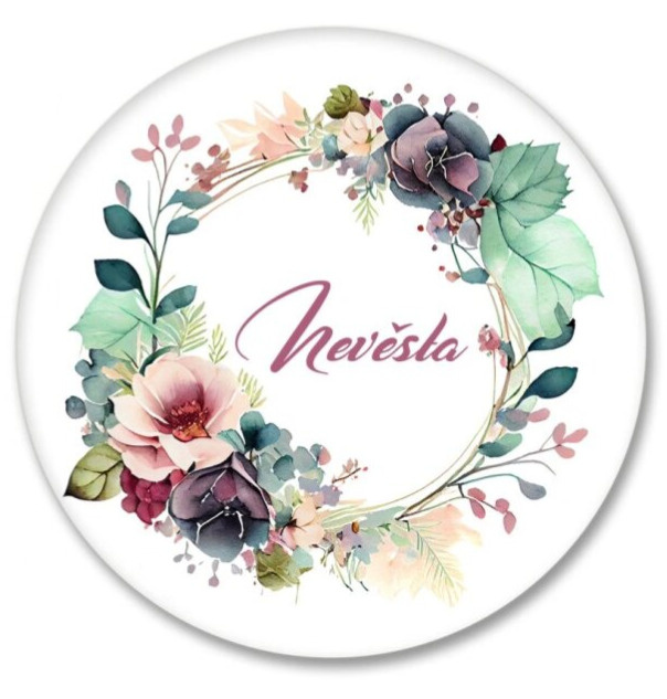 Placka bohatý věneček- Nevěsta