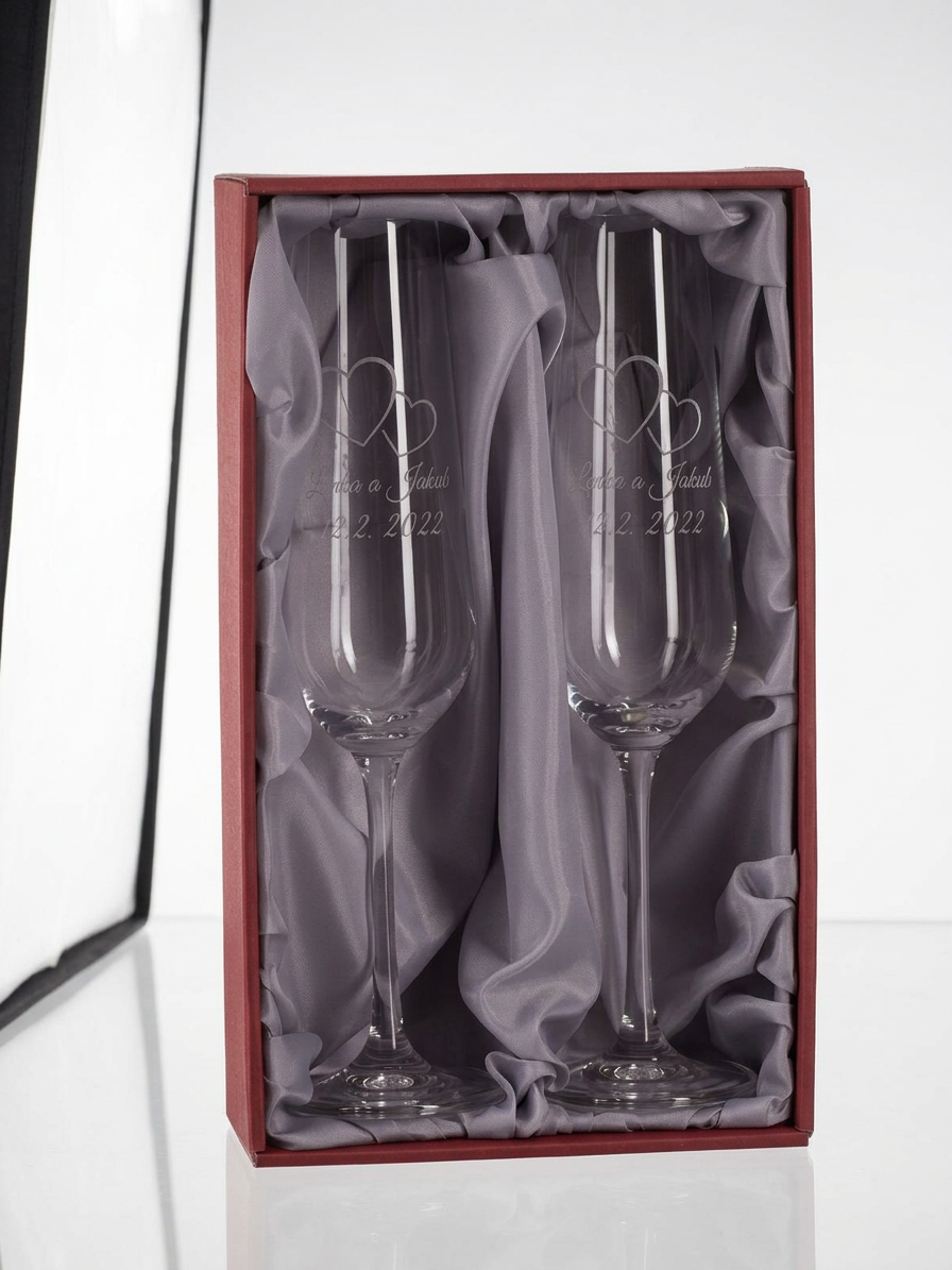 Set skleniček Dora s pískováním - personalizovaný dárek
