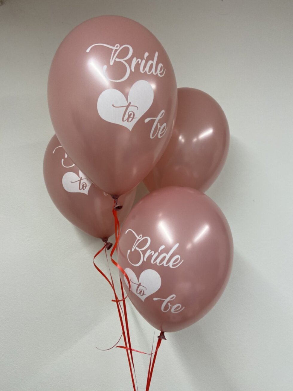 Balonky Bride to Be – rosegold, 10 ks