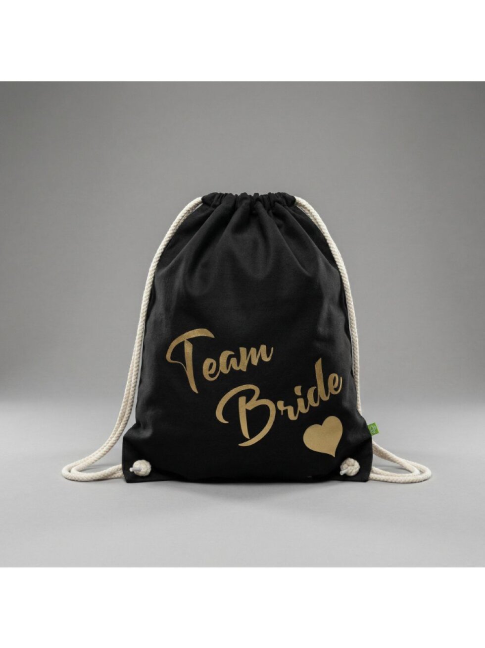 Černý vak Team Bride - zlatý potisk