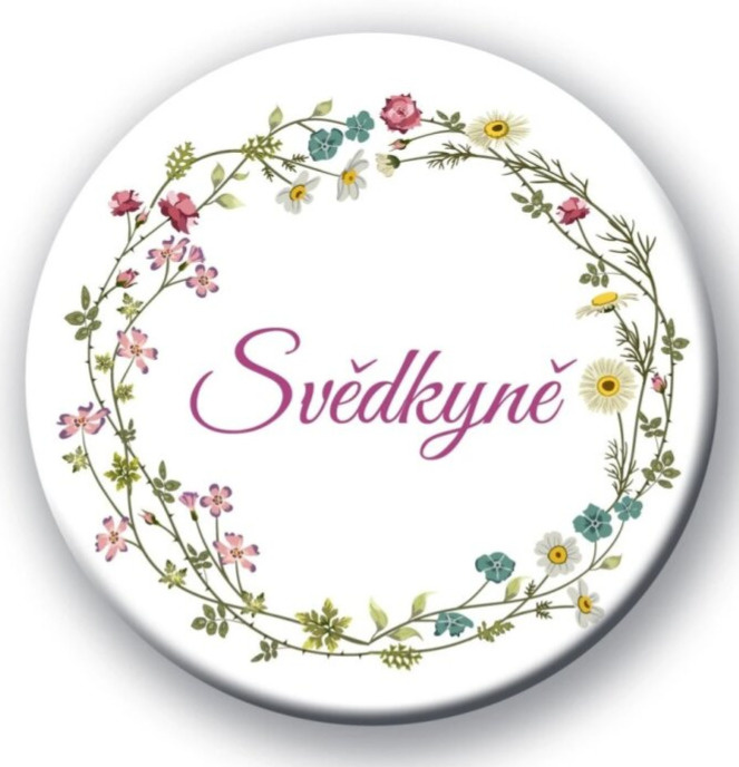Květinová placka luční kvítí - Svědkyně