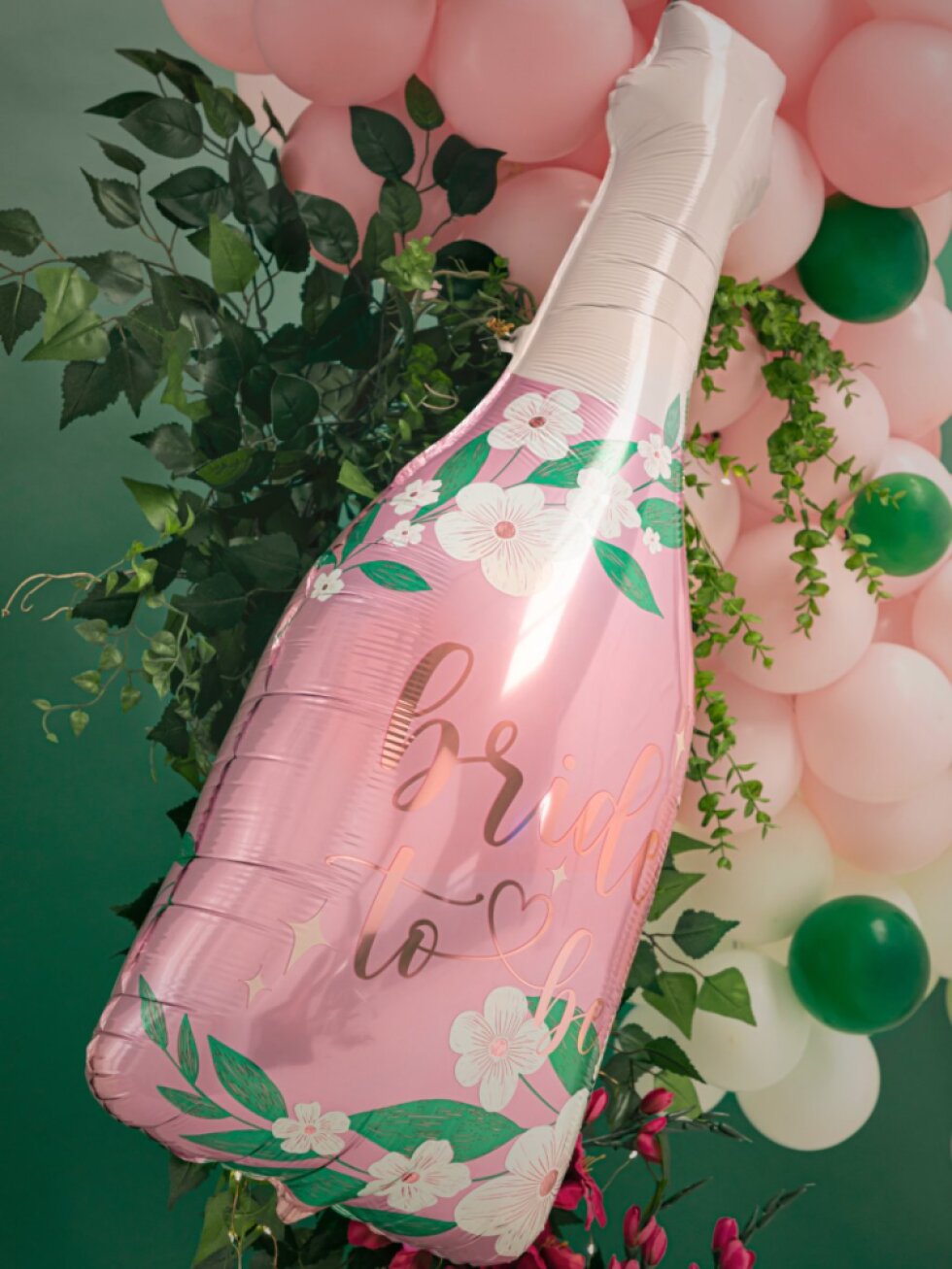 Fóliový balónek Šampus – party dekorace na rozlučku