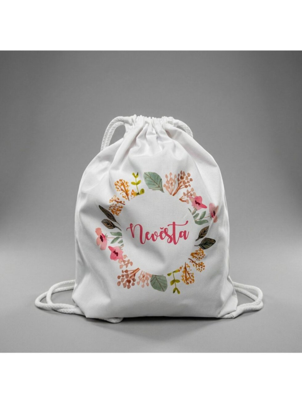 Bílý vak Nevěsta - jemný věneček