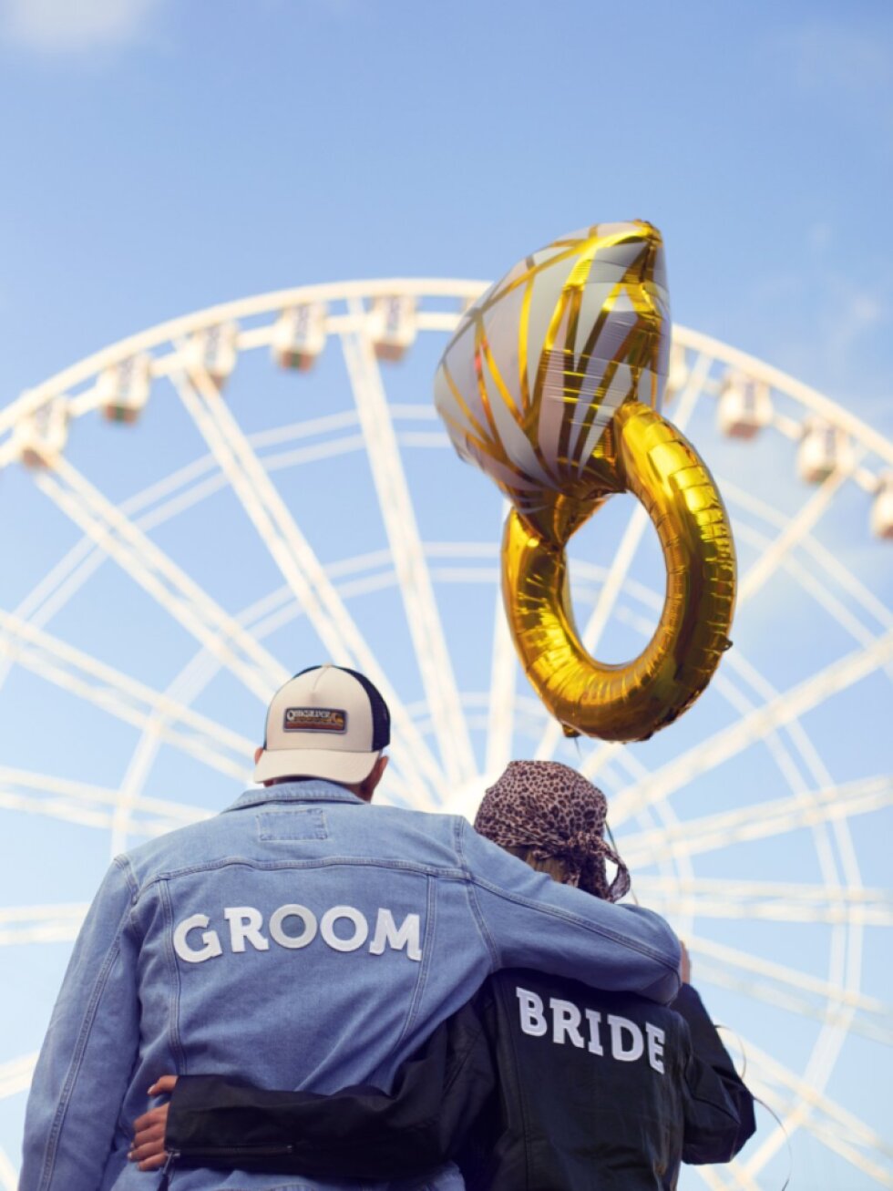 Fóliový balónek Prstýnek – dekorace na rozlučku i zásnuby